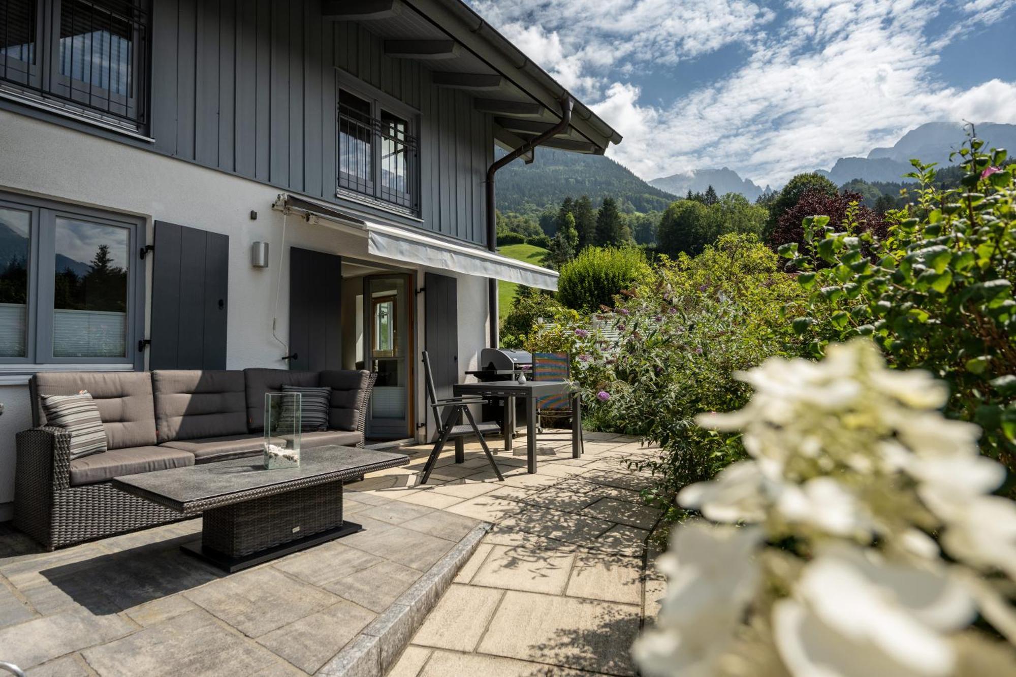 Ferienwohnung Marianne Bergpanorama Fuer Paare 60Qm Берхтесгаден Экстерьер фото